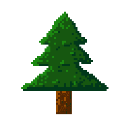 Pixel art of ANOTHER tree